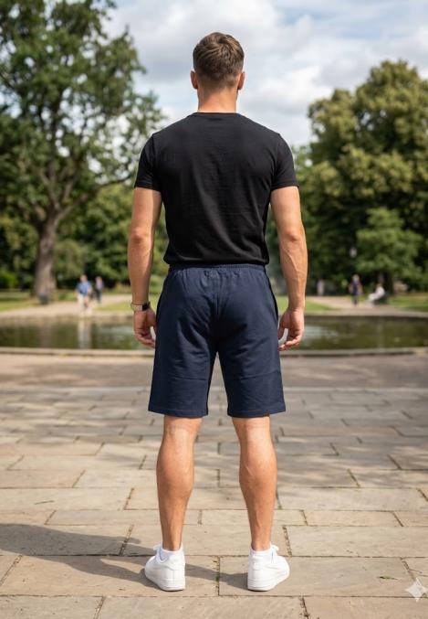 Pantaloni Scurți Bărbați,culoare Bleumarin , Engros